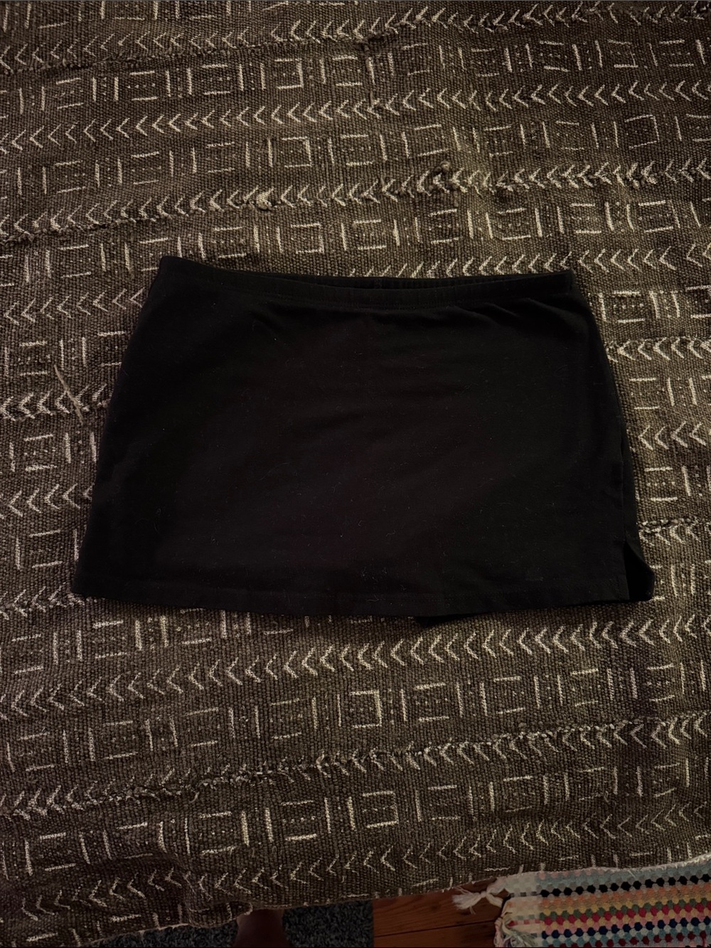 Out from Under Black Mini Skort (with shorts)